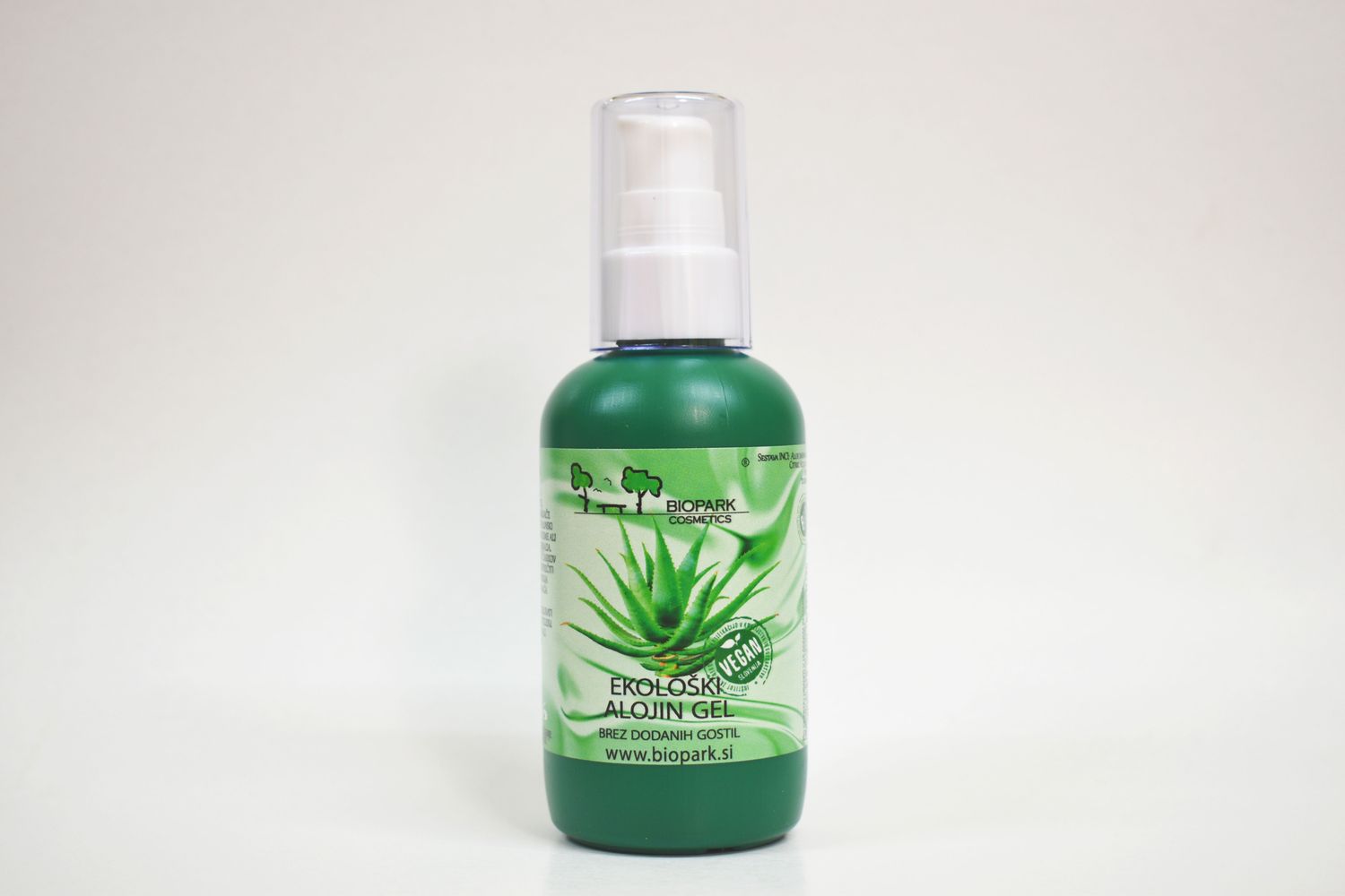 Organic Aloe Vera Gel, 100ml / 1l
