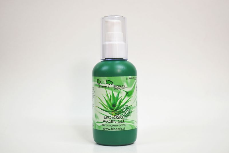 Organic Aloe Vera Gel, 100ml / 1l