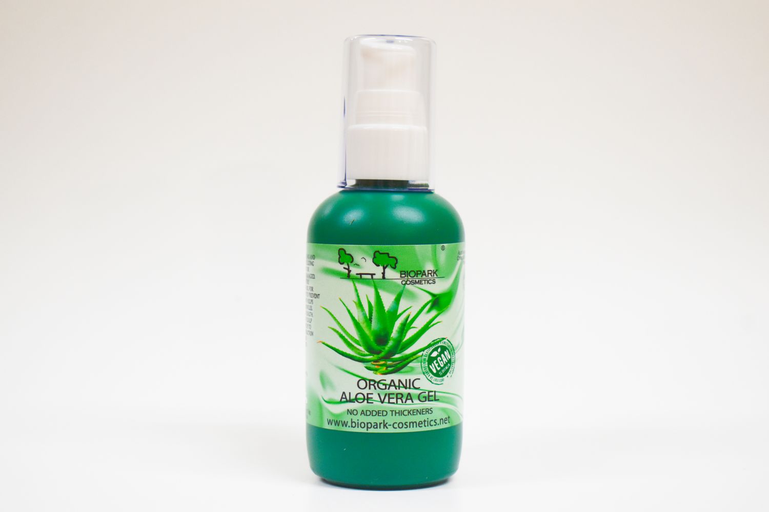 Organic Aloe Vera Gel, 100ml / 1l