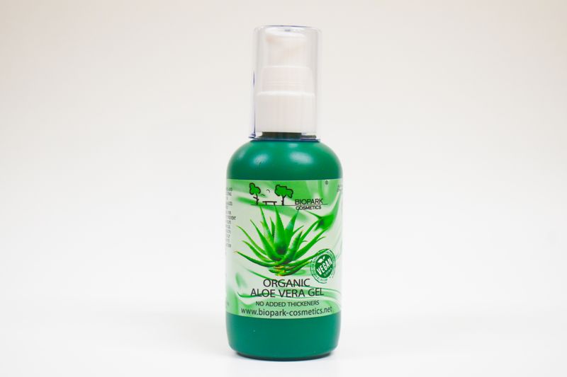 Organic Aloe Vera Gel, 100ml / 1l