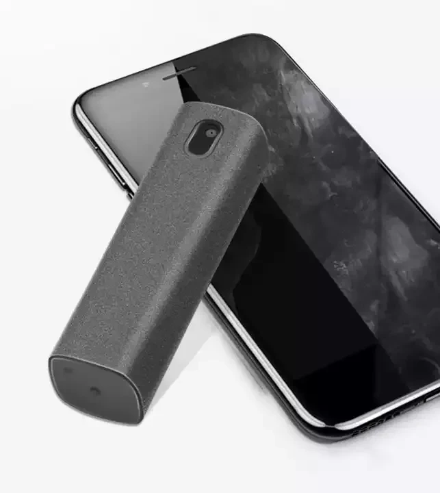 Portable Screen Cleaner - Spray Bottle &amp; Cloth All in One