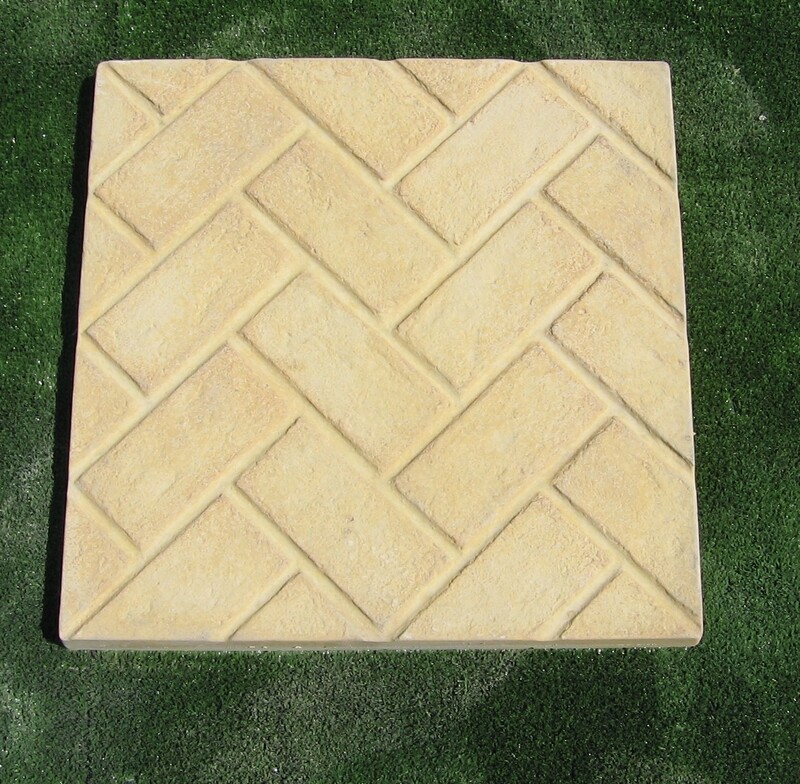 Patterned embossed Pavers