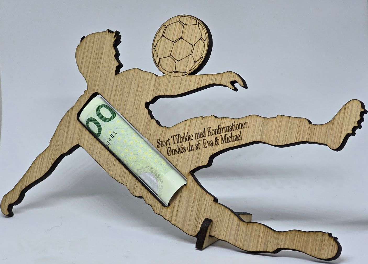 FodboldSpiller - Til Pengegave