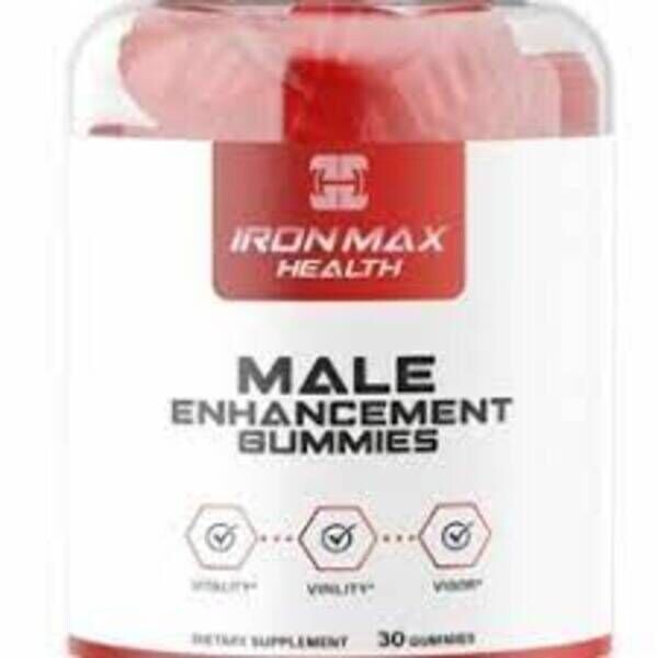 Iron Max Health Gummies Male Enhancement