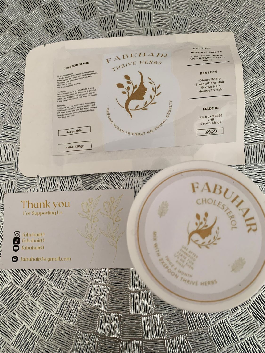 Hair Thickener Treatment set