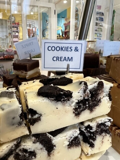 Cookies &amp; Cream Home Made Welsh Butter Fudge