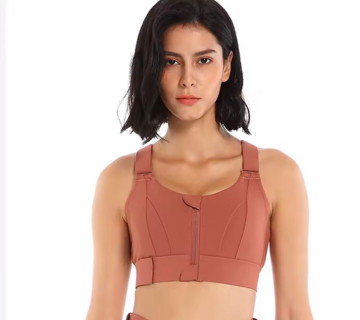 Kiara Bra Top, Color: Brick Red, Size: S