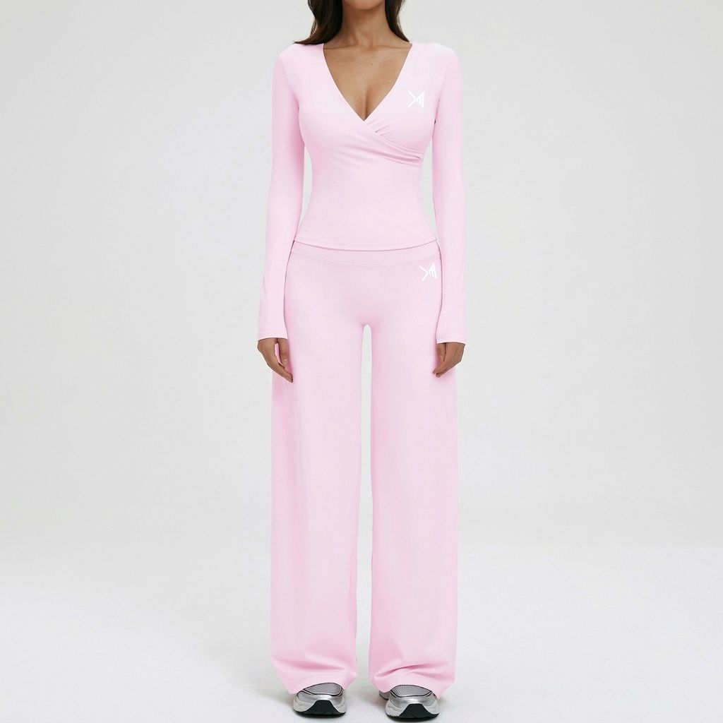 Allure Set(2pc. long sleeve + flare pants).