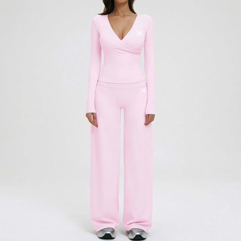 Allure Set(2pc. long sleeve + flare pants).