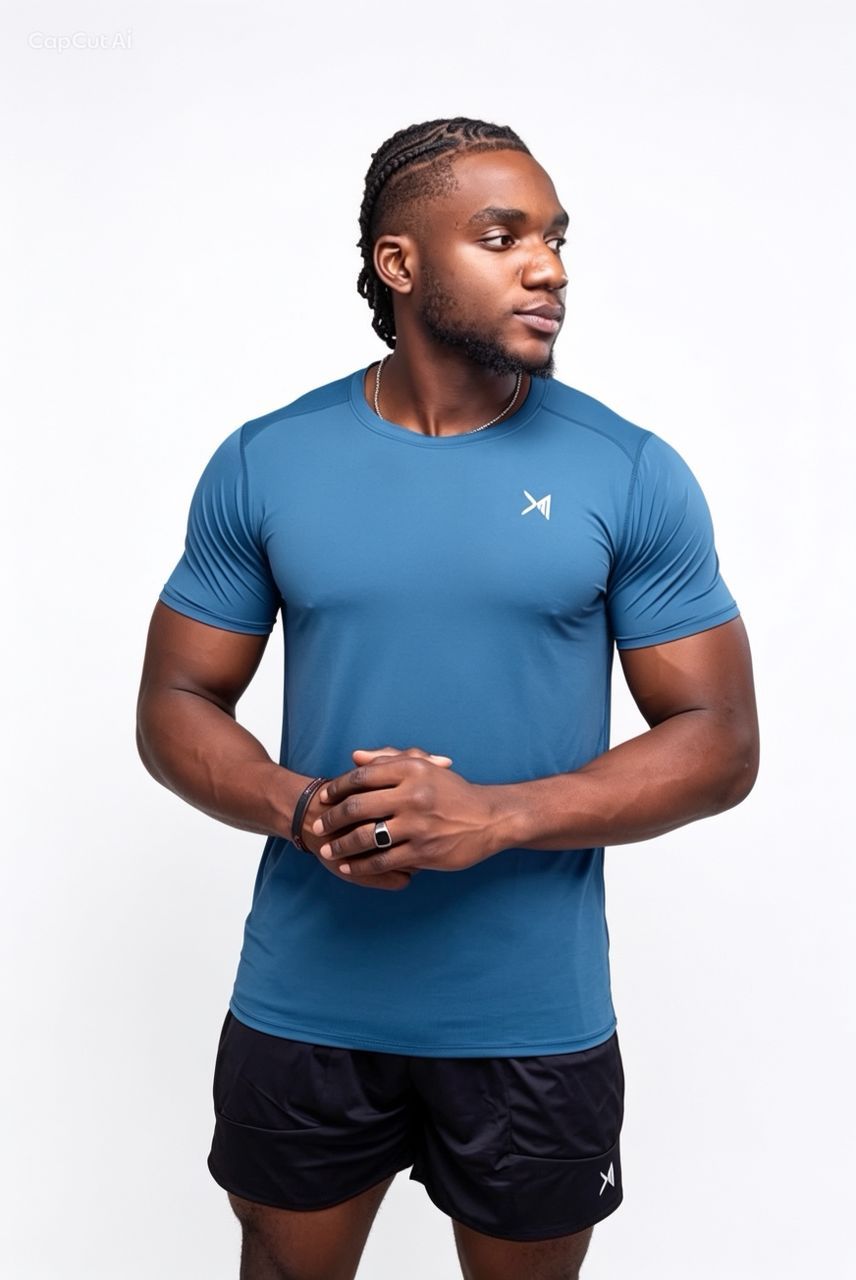 Men's Short Sleeves, Size: S, Color: Navy