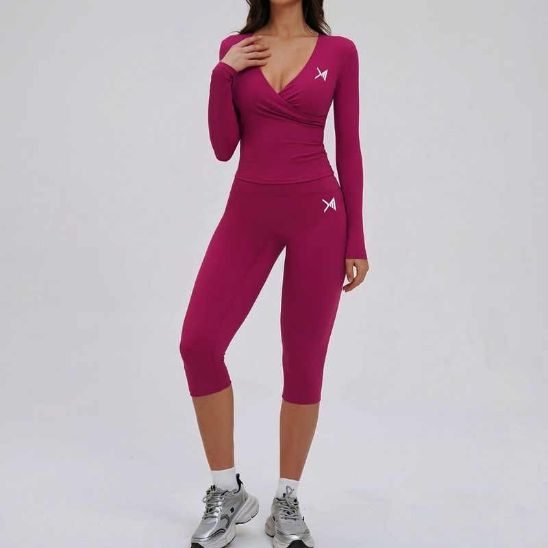 Allure Set(2pc. long sleeve + Capri Leggings).