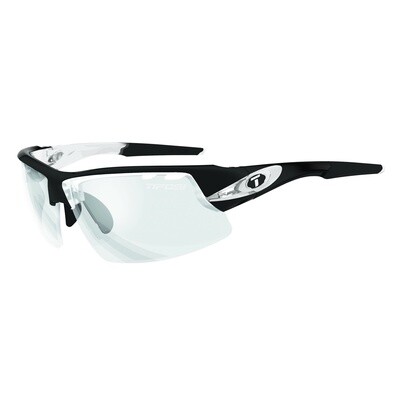 TIFOSI CRIT CRYSTAL BLACK FOTOTEC LIGHT NIGHT LENS SUNGLASSES
