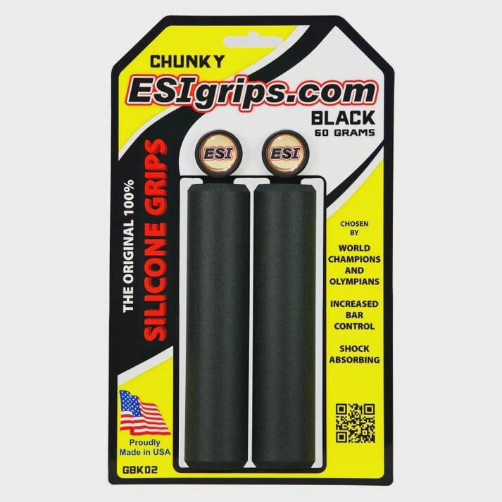 Chunky MTB Silicon Grip, Colour: Black