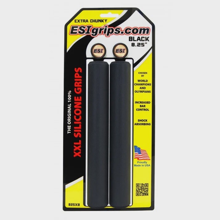 XXL 8.25 Extra Chunky Grips, Colour: Black