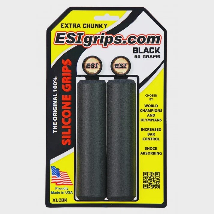 Extra Chunky MTB Silicon Grip, Colour: Black