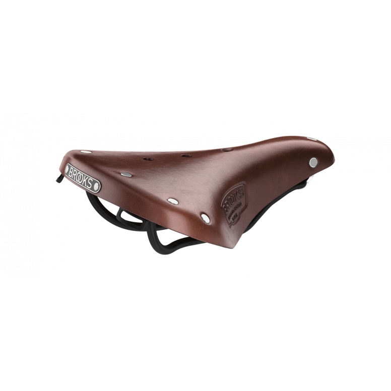 B17 Short Leather Saddle, Colour: Brown