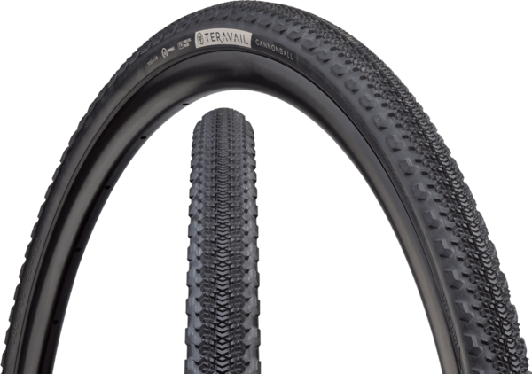 Cannonball Gravel Tyre – Durable, Colour: Black, Tyre Width: 47mm, Wheel Size: 650B
