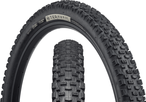 Teravail Honcho Tyre – Durable, Colour: Black, Tyre Width: 2.4”, Wheel Size: 27.5”