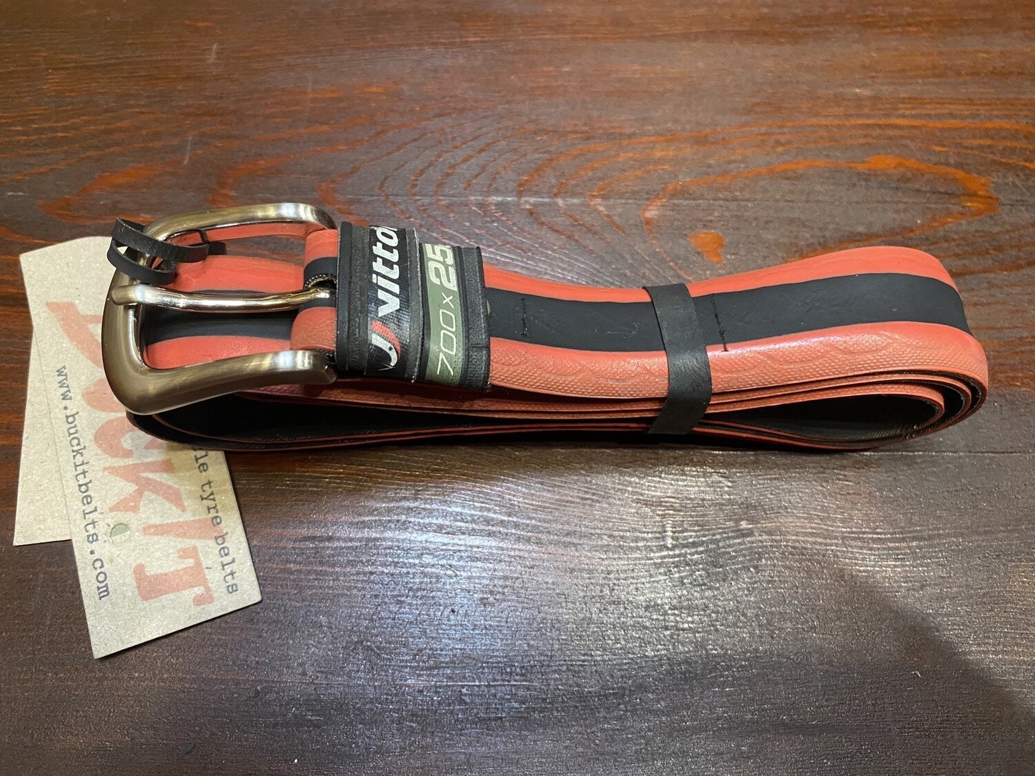 Vittoria Rubino Vintage Tyre Recycled  Belt
