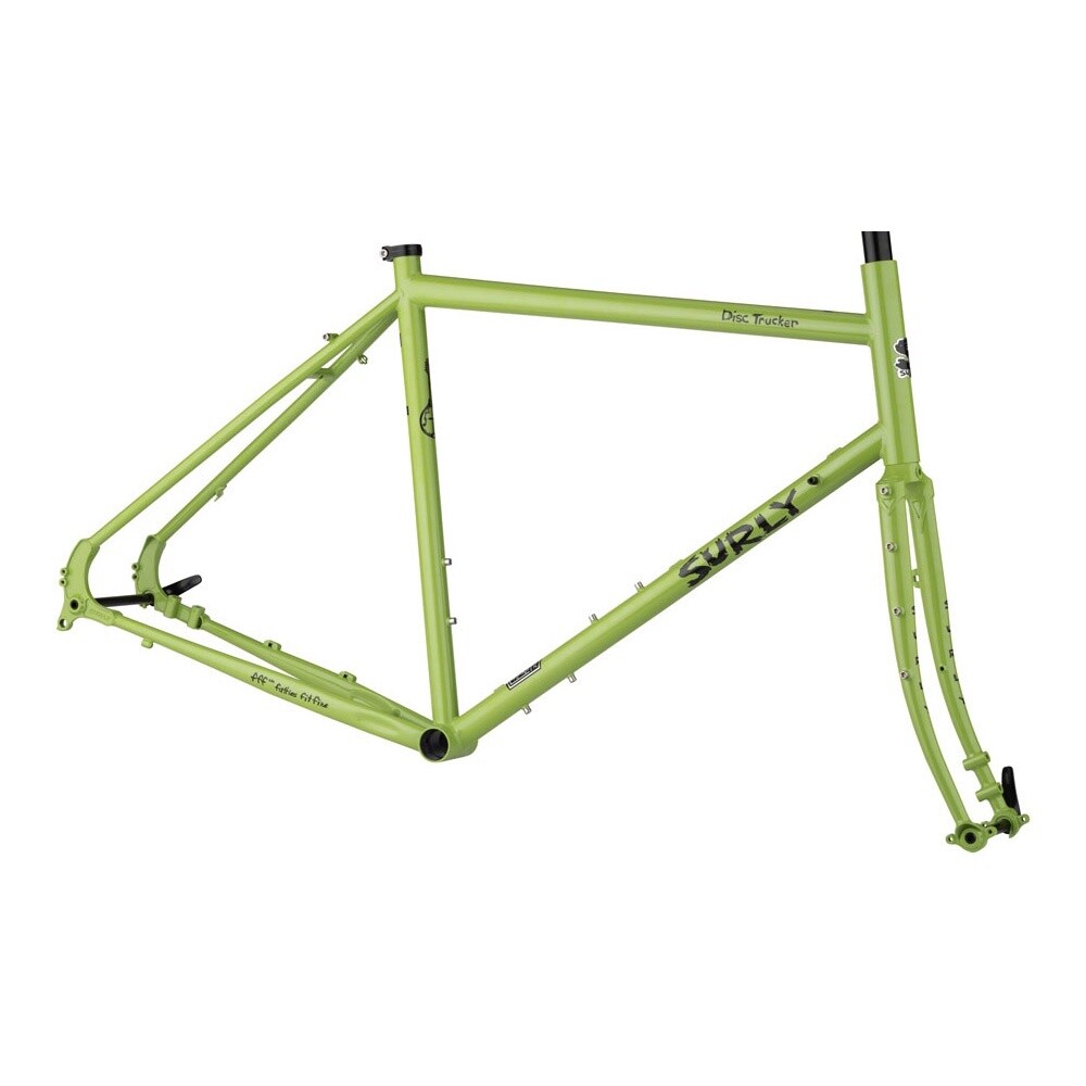 Surly Disc Trucker, Colour: Pea Lime Soup, Frame Size: 42cm, Wheel Size: 26”