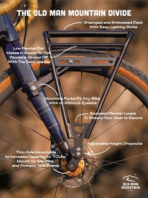 Old Man Mountain Divide Pannier Rack