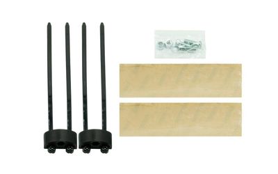 Old Man Mountain Pucks Kit - Front Or Rear, Includes Pucks, Zip Ties, Tape and Hardware