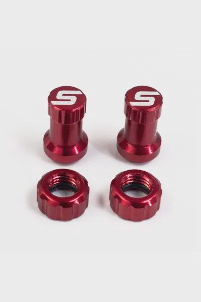 Stans Tubeless Valve Colour Kits, Colour: Red