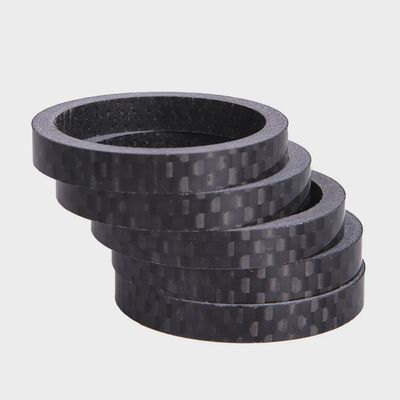 Carbon Fibre Headset Spacer 1 1/8 inch - 5 pack