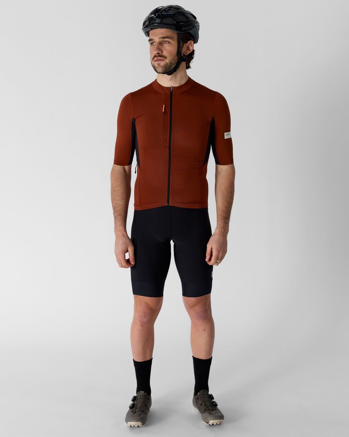 Mens Traverse Jersey - Burnt Ochre