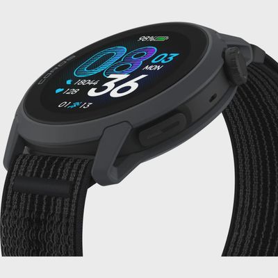 Coros PACE 4 GPS Sport Watch in Black with Nylon Strap