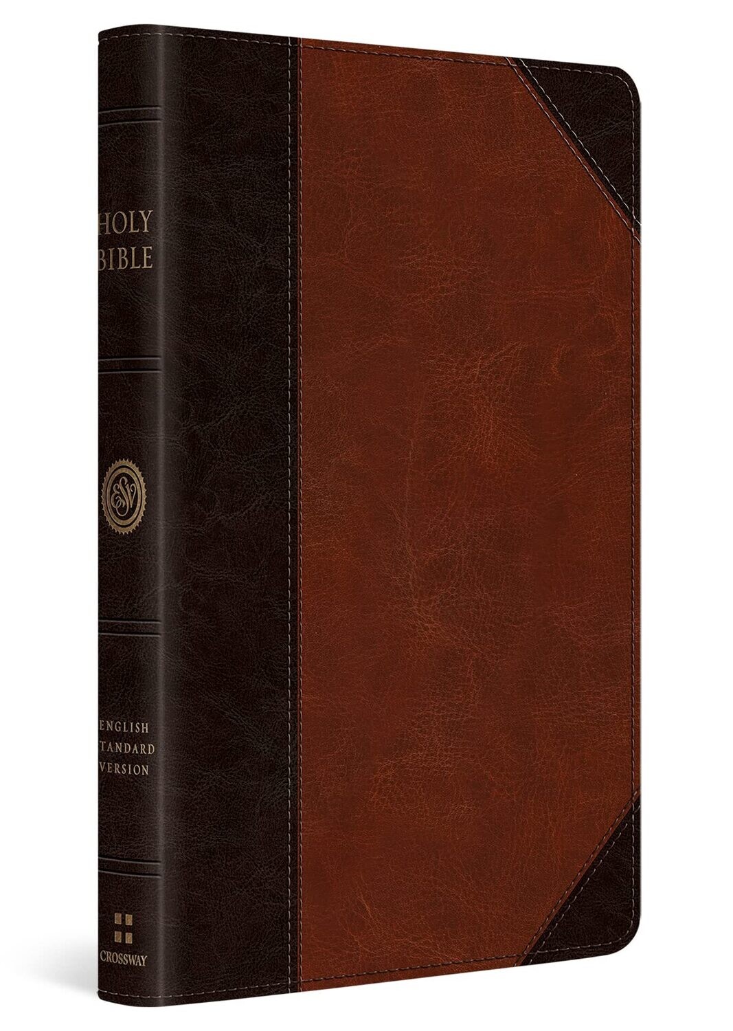 ESV Thinline Bible, brown/cordovan portfolio design trutone