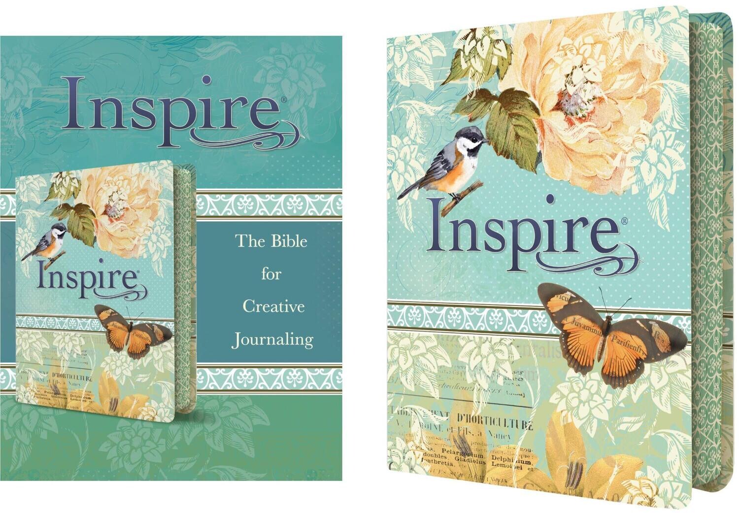 Inspire Bible-NLT: The Bible for Creative Journaling