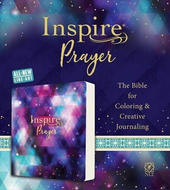 NLT Inspire Prayer Bible, softcover