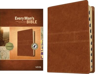 Every Man's Bible NIV, Deluxe Journeyman Edition, indexed