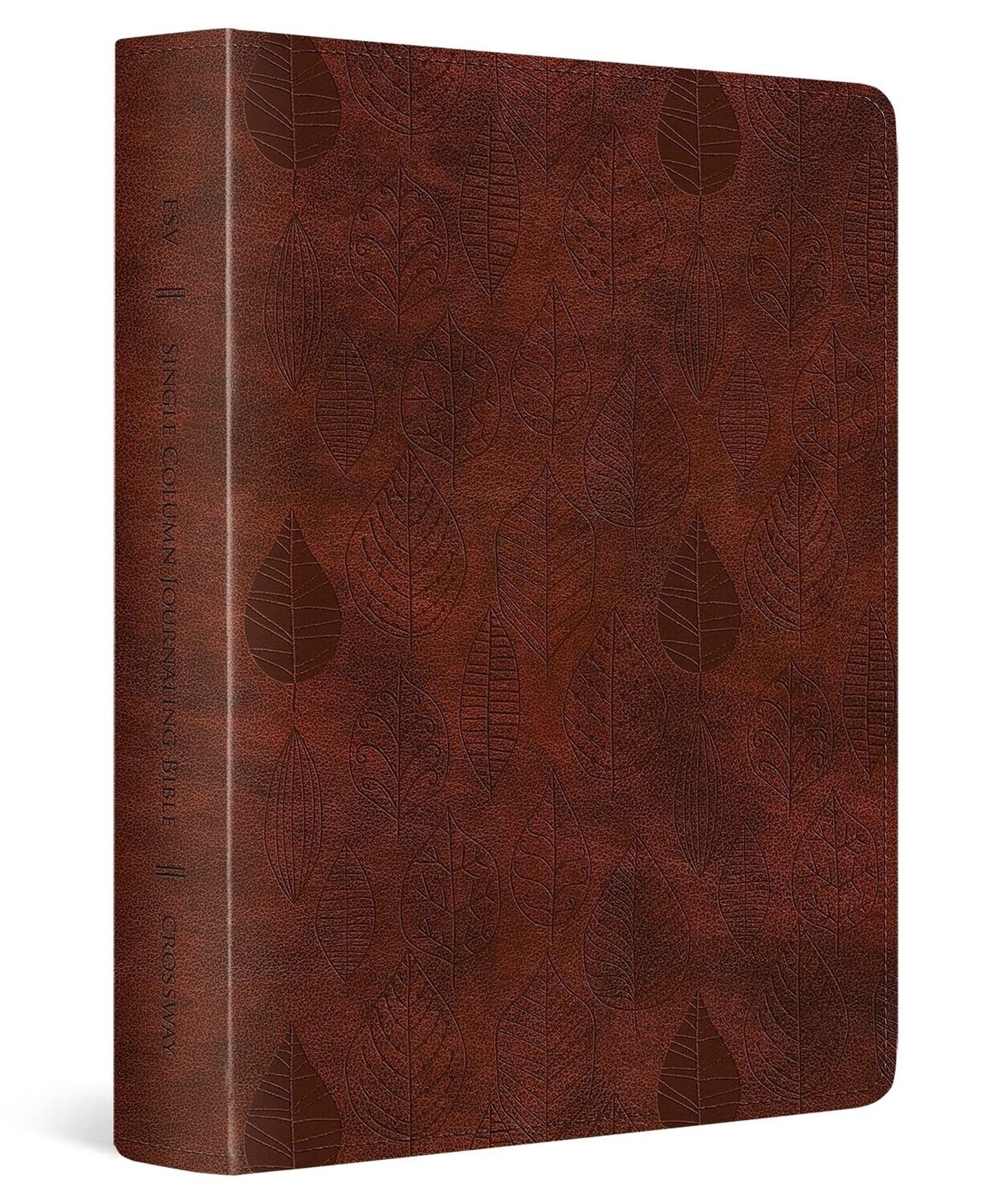 Single Column Journaling Bible-ESV-Leaves Design