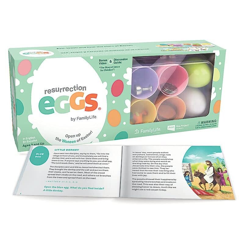Family Life Resurrection Eggs - 12-Piece Easter Egg Set