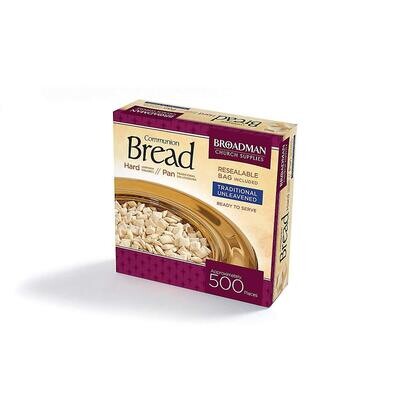 Church Supplies Communion Bread, Hard, 500 Count