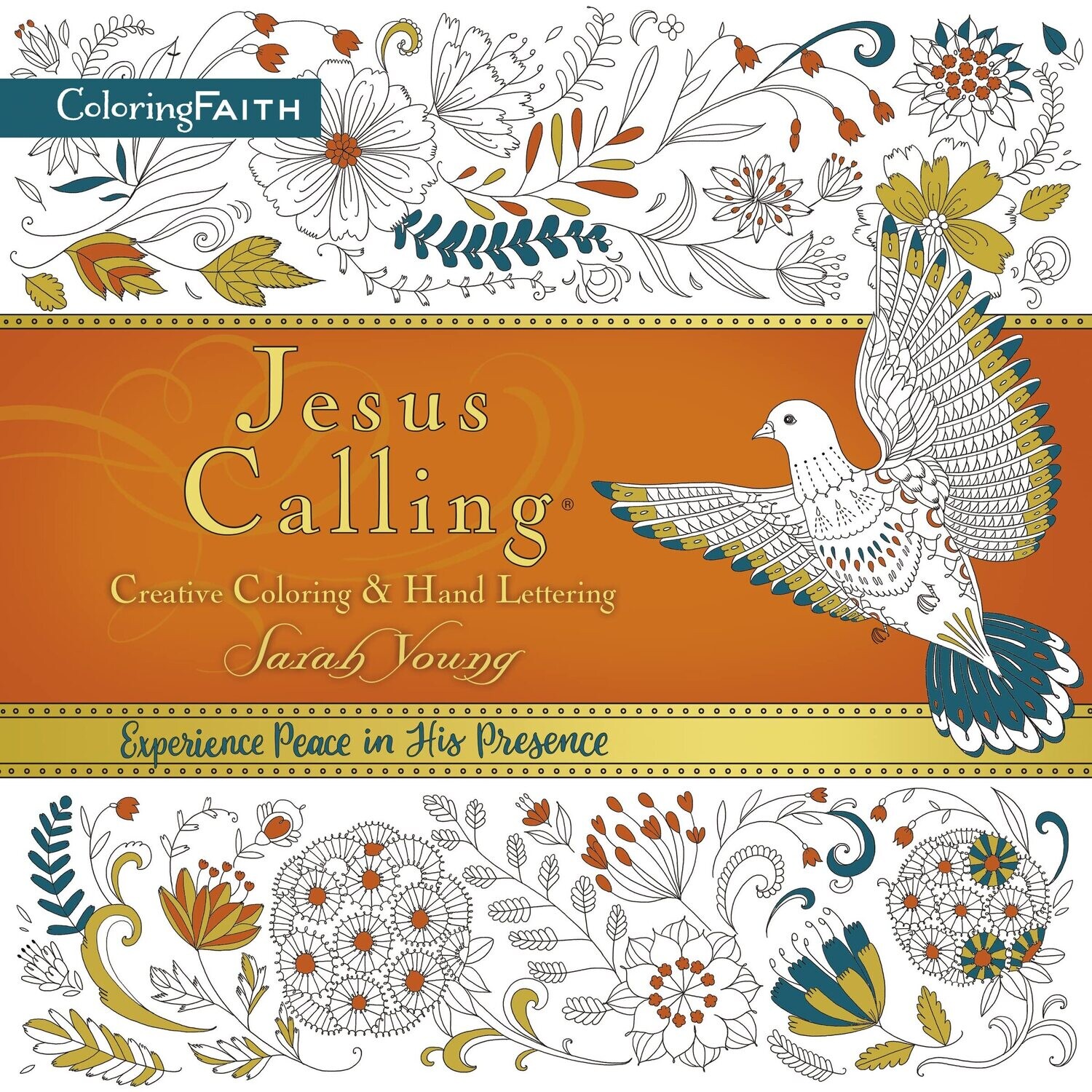 Jesus Calling Adult Coloring Book: Creative Coloring and Hand Lettering