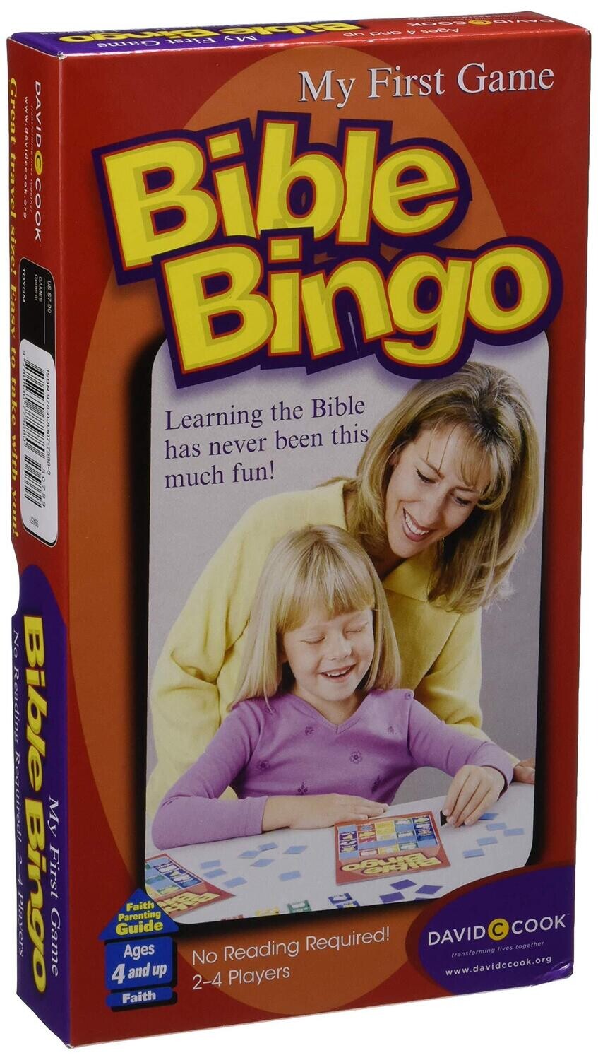 Bible Bingo Board Game (My First Game)