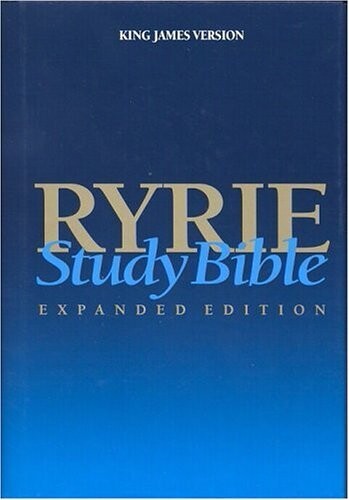 Ryrie Study Bible KJV Hardback- Red Letter