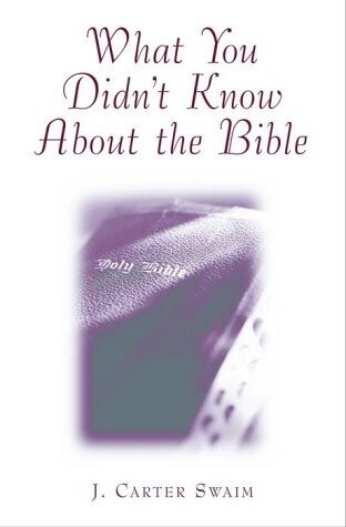 What You Didn't Know About the Bible
