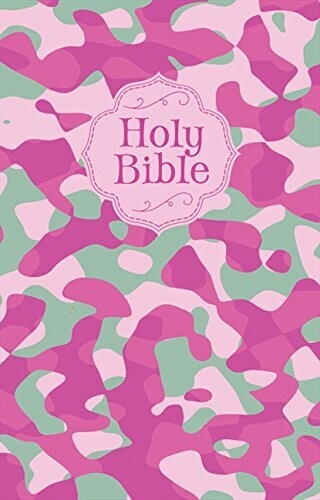 NKJV, Camouflage Bible, Flexcover, Pink