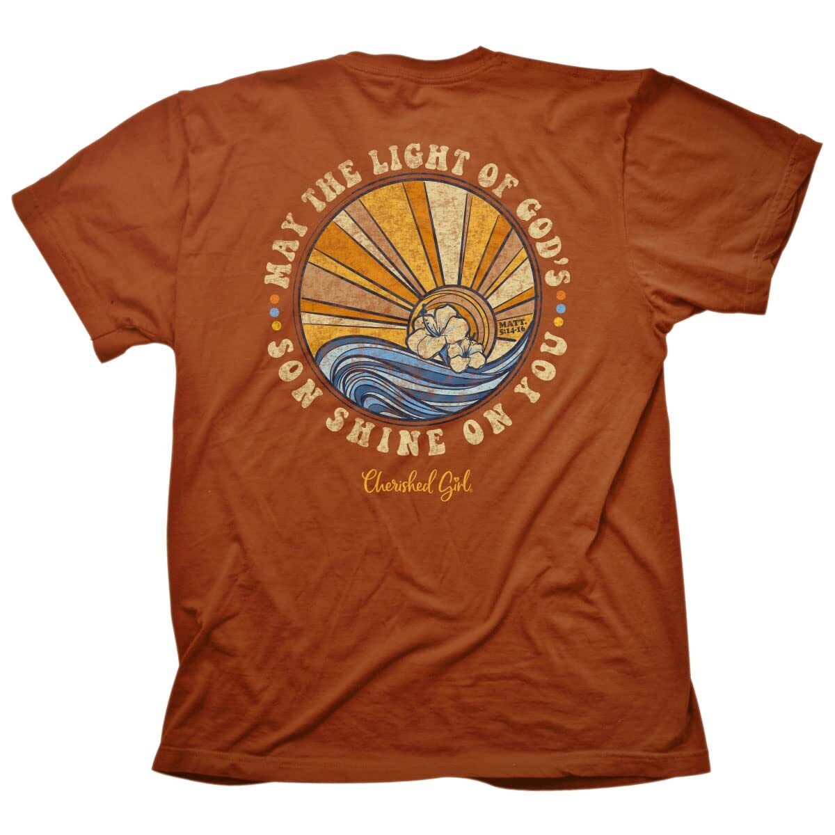 Cherished Girl Womens T-Shirt - Surf Son Shine - Sedona - X-Large