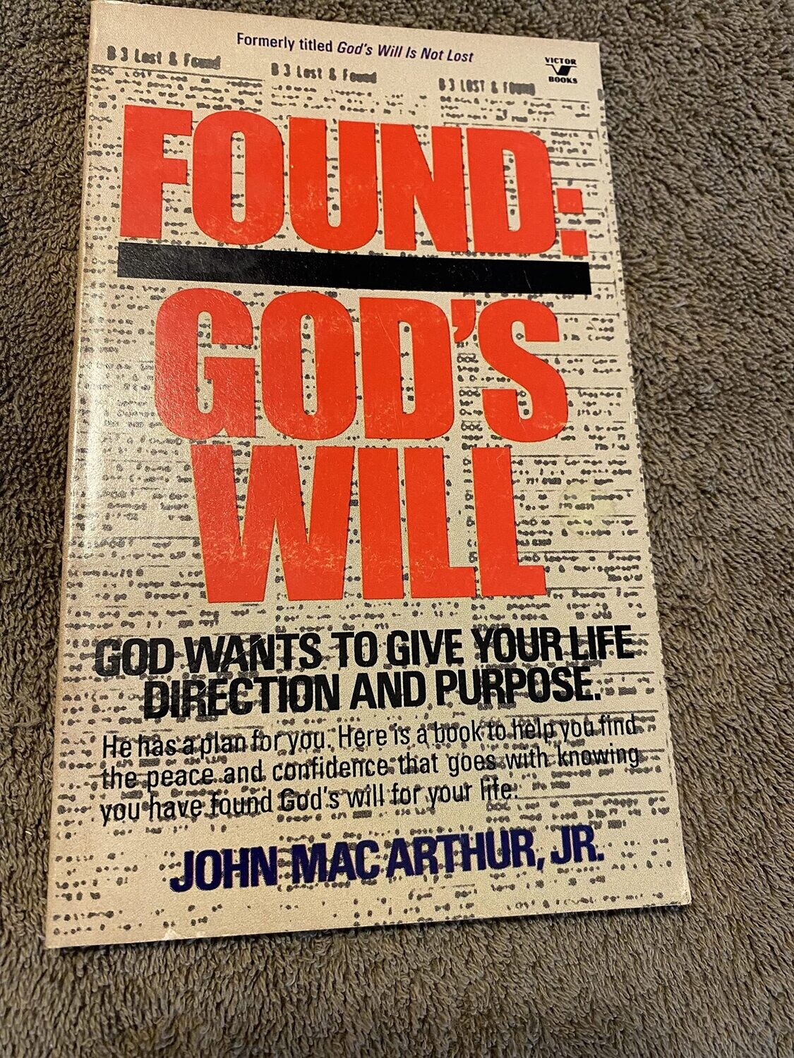 Found: God's Will