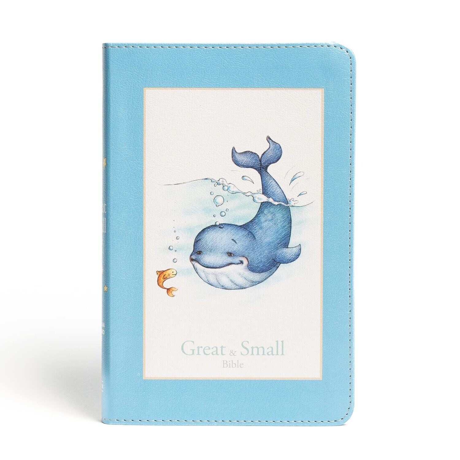 CSB Great and Small Bible, Blue LeatherTouch, Red Lette