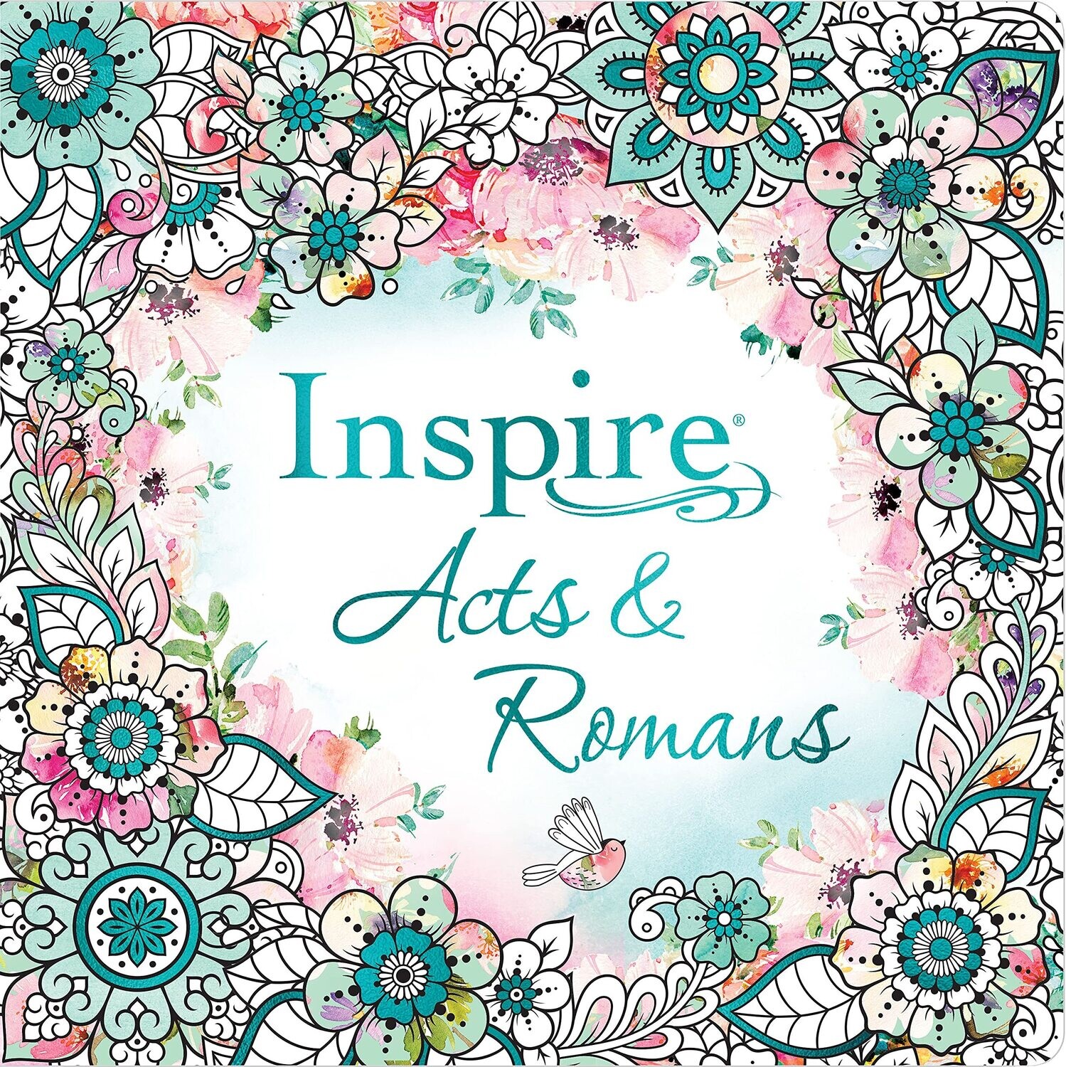 Inspire: Acts &amp; Romans (Softcover): Coloring &amp; Creative Journaling through Acts &amp; Romans