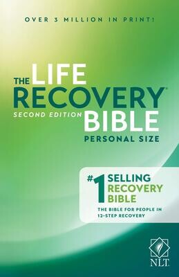NLT Life Recovery Bible (Personal Size, Softcover) 2nd Edition: