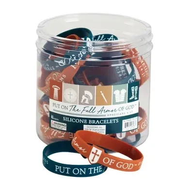 Full Armor Of God silicone bracelet