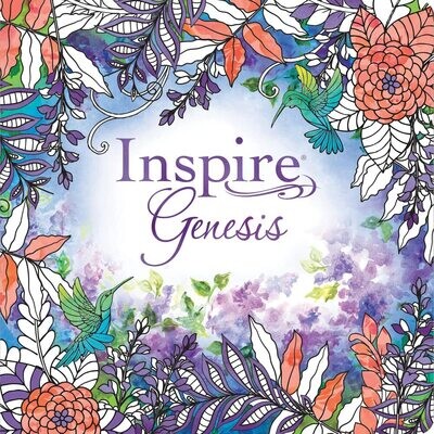Inspire: Genesis (Softcover): Coloring &amp; Creative Journaling through Genesis