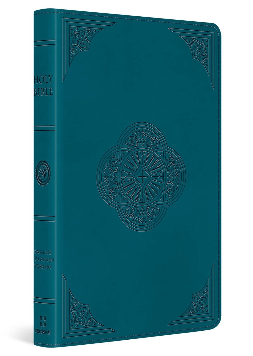 ESV Thinline Bible (TruTone, Deep Teal, Rotunda Design)